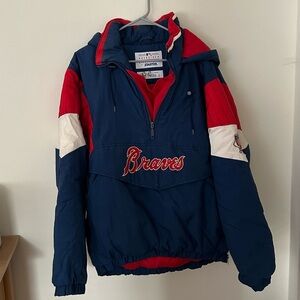 Vintage Men's Genuine Merchandise Atlanta Braves Starter Jacket